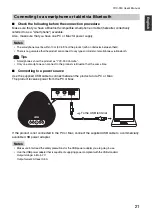 Preview for 22 page of Yamaha YVC-300 User Manual