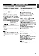 Preview for 28 page of Yamaha YVC-300 User Manual