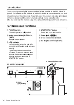 Preview for 6 page of Yamaha YVD10 Owner'S Manual