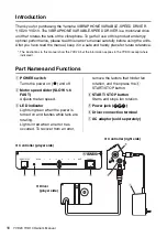 Предварительный просмотр 5 страницы Yamaha YVD20 Owner'S Manual