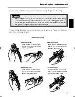 Предварительный просмотр 7 страницы Yamaha YVN500S Owner'S Manual