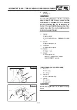 Предварительный просмотр 70 страницы Yamaha YW50AP Service Manual