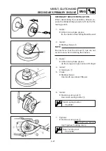 Предварительный просмотр 92 страницы Yamaha YW50AP Service Manual