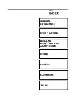 Предварительный просмотр 18 страницы Yamaha YZ 125 Owner'S Service Manual