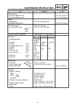 Предварительный просмотр 71 страницы Yamaha YZ 125 Owner'S Service Manual