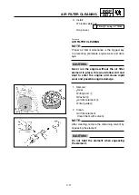 Предварительный просмотр 154 страницы Yamaha YZ 125 Owner'S Service Manual