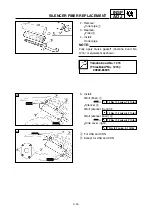 Предварительный просмотр 164 страницы Yamaha YZ 125 Owner'S Service Manual