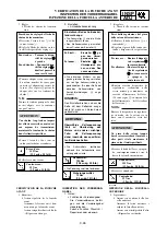 Предварительный просмотр 185 страницы Yamaha YZ 125 Owner'S Service Manual