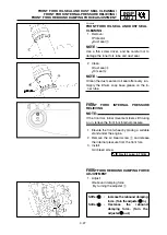 Предварительный просмотр 186 страницы Yamaha YZ 125 Owner'S Service Manual