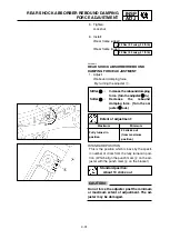 Предварительный просмотр 194 страницы Yamaha YZ 125 Owner'S Service Manual