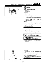 Предварительный просмотр 210 страницы Yamaha YZ 125 Owner'S Service Manual