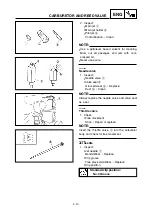 Предварительный просмотр 234 страницы Yamaha YZ 125 Owner'S Service Manual