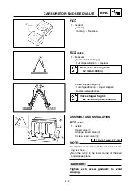 Предварительный просмотр 238 страницы Yamaha YZ 125 Owner'S Service Manual