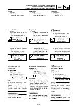 Предварительный просмотр 239 страницы Yamaha YZ 125 Owner'S Service Manual