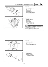 Предварительный просмотр 242 страницы Yamaha YZ 125 Owner'S Service Manual