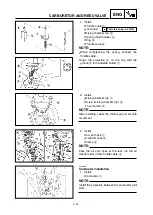 Предварительный просмотр 244 страницы Yamaha YZ 125 Owner'S Service Manual