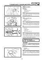 Предварительный просмотр 252 страницы Yamaha YZ 125 Owner'S Service Manual