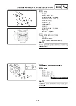 Предварительный просмотр 264 страницы Yamaha YZ 125 Owner'S Service Manual