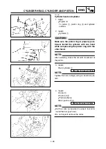 Предварительный просмотр 270 страницы Yamaha YZ 125 Owner'S Service Manual