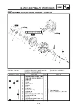 Предварительный просмотр 276 страницы Yamaha YZ 125 Owner'S Service Manual