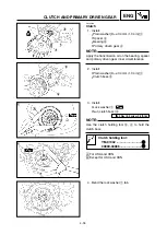 Предварительный просмотр 282 страницы Yamaha YZ 125 Owner'S Service Manual