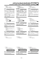 Предварительный просмотр 285 страницы Yamaha YZ 125 Owner'S Service Manual