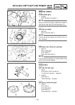 Предварительный просмотр 292 страницы Yamaha YZ 125 Owner'S Service Manual