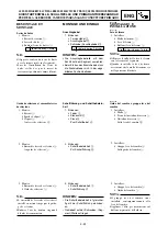 Предварительный просмотр 297 страницы Yamaha YZ 125 Owner'S Service Manual