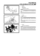 Предварительный просмотр 308 страницы Yamaha YZ 125 Owner'S Service Manual