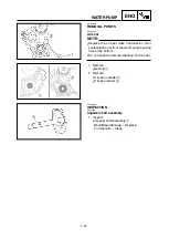 Предварительный просмотр 312 страницы Yamaha YZ 125 Owner'S Service Manual