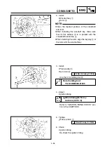 Предварительный просмотр 322 страницы Yamaha YZ 125 Owner'S Service Manual