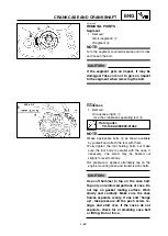 Предварительный просмотр 338 страницы Yamaha YZ 125 Owner'S Service Manual