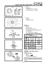 Предварительный просмотр 342 страницы Yamaha YZ 125 Owner'S Service Manual