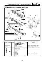 Предварительный просмотр 352 страницы Yamaha YZ 125 Owner'S Service Manual