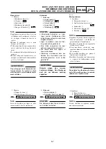 Предварительный просмотр 377 страницы Yamaha YZ 125 Owner'S Service Manual