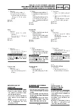 Предварительный просмотр 395 страницы Yamaha YZ 125 Owner'S Service Manual