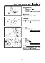 Предварительный просмотр 404 страницы Yamaha YZ 125 Owner'S Service Manual