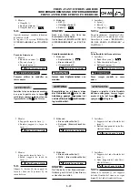 Предварительный просмотр 407 страницы Yamaha YZ 125 Owner'S Service Manual