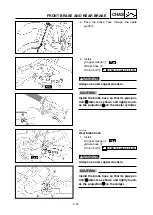 Предварительный просмотр 408 страницы Yamaha YZ 125 Owner'S Service Manual