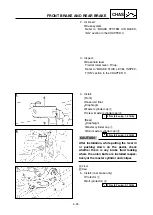 Предварительный просмотр 412 страницы Yamaha YZ 125 Owner'S Service Manual