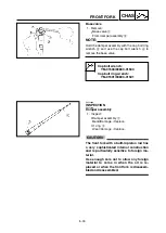 Предварительный просмотр 422 страницы Yamaha YZ 125 Owner'S Service Manual