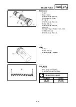 Предварительный просмотр 424 страницы Yamaha YZ 125 Owner'S Service Manual