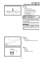 Предварительный просмотр 426 страницы Yamaha YZ 125 Owner'S Service Manual