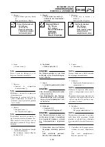 Предварительный просмотр 431 страницы Yamaha YZ 125 Owner'S Service Manual