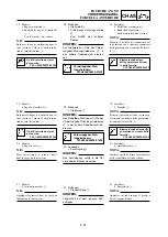 Предварительный просмотр 437 страницы Yamaha YZ 125 Owner'S Service Manual