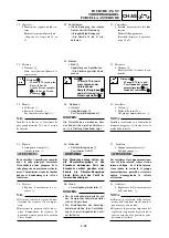 Предварительный просмотр 439 страницы Yamaha YZ 125 Owner'S Service Manual