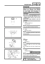 Предварительный просмотр 442 страницы Yamaha YZ 125 Owner'S Service Manual