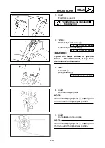 Предварительный просмотр 444 страницы Yamaha YZ 125 Owner'S Service Manual