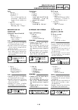 Предварительный просмотр 479 страницы Yamaha YZ 125 Owner'S Service Manual