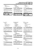 Предварительный просмотр 481 страницы Yamaha YZ 125 Owner'S Service Manual